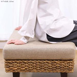 アジアン家具 ソファー 3点セット 2人掛け ...の詳細画像5