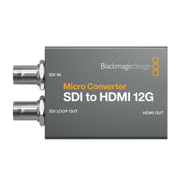 Blackmagic Micro Converter SDI to HDMI 12G (CONVCM...