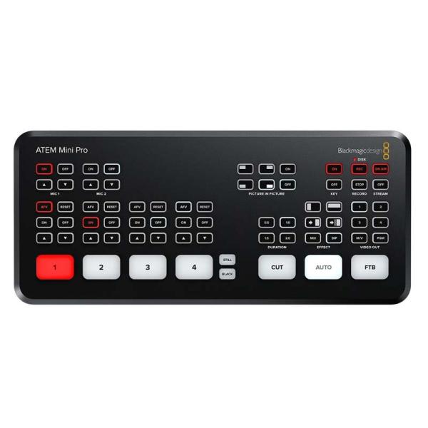 Blackmagic design ATEM Mini Pro (SWATEMMINIBPR) ブラ...