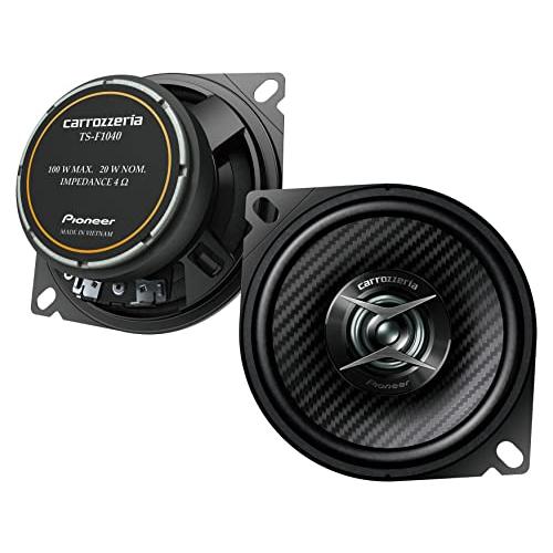 Pioneer パイオニア スピーカー TS-F1040-2 10cm カスタムフィットスピーカー ...