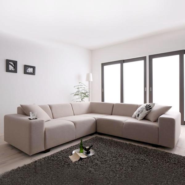 コーナーソファセット ソファ 2人掛け×2+コーナー