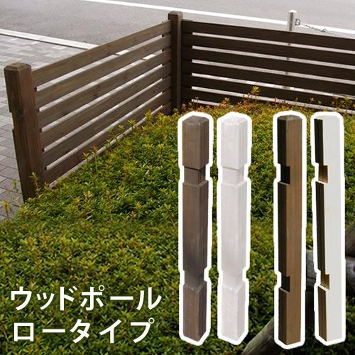 ウッドフェンス用ポール950（ロータイプ）単品販売 SFP-950