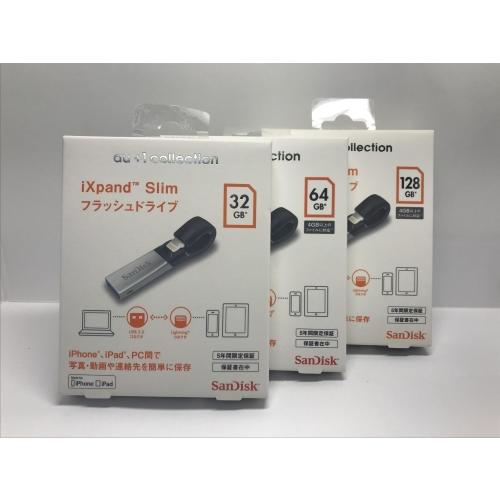 【国内正規品】☆新品☆SanDisk iXpand Slim フラッシュドライブ 128GB  ☆大...