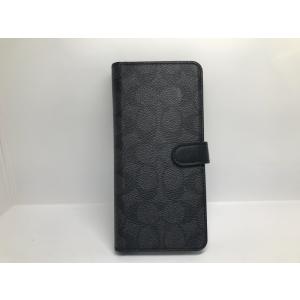 【国内正規品 】☆SSランク☆COACH コーチ ブックタイプ Signature Black オシャレ　手帳型　　For XPERIA 1 II(SO-51A/SOG01)  　-----送料無料2294｜らんショップ