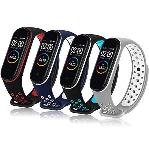 [Vancle] コンパチブル Xiaomi Mi Band 4 バンド/Mi Band 3 バンド...