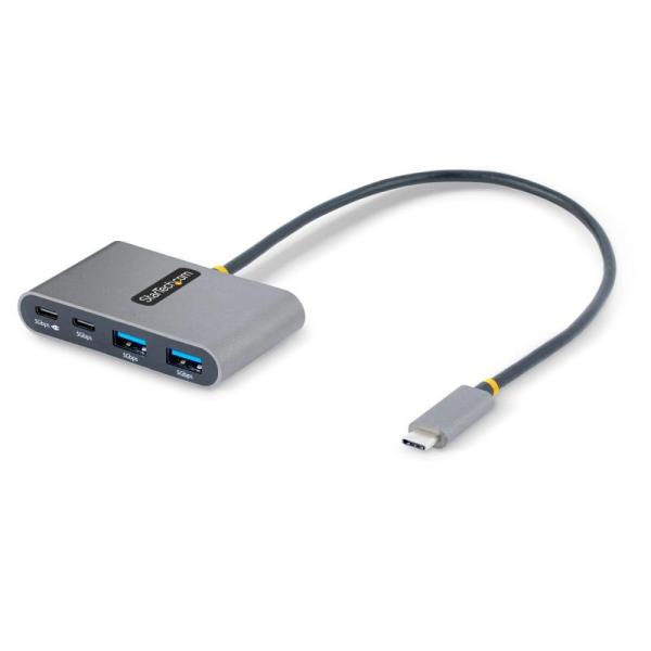 StarTech.com USBハブ／Type-C接続／100W USB PDパススルー／USB 3...