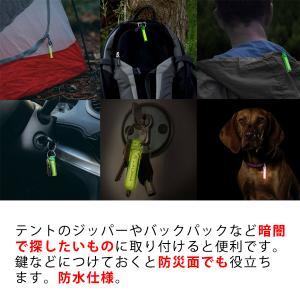 蓄光マーカー キーホルダー LALPHA 蓄光...の詳細画像2