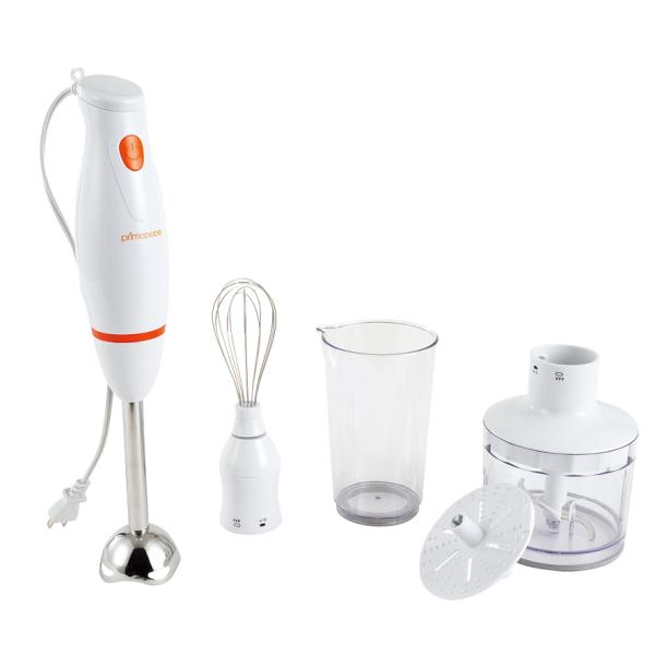 プリマ・ポポ チョッパー付 ハンディブレンダー (PP-118) 離乳食 かわいい おしゃれ 下ごし...