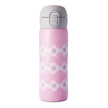 plune. ステンレス製 ワンタッチマグボトル480ml パステルピンク(RJD-PL48PPK)...