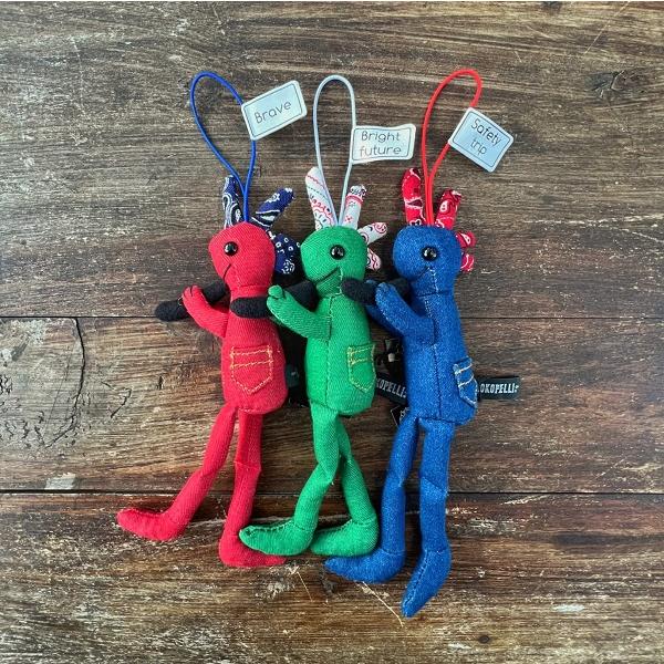 ココペリドール デニム　kokopelli 幸運 インディアン ネイティブアメリカン