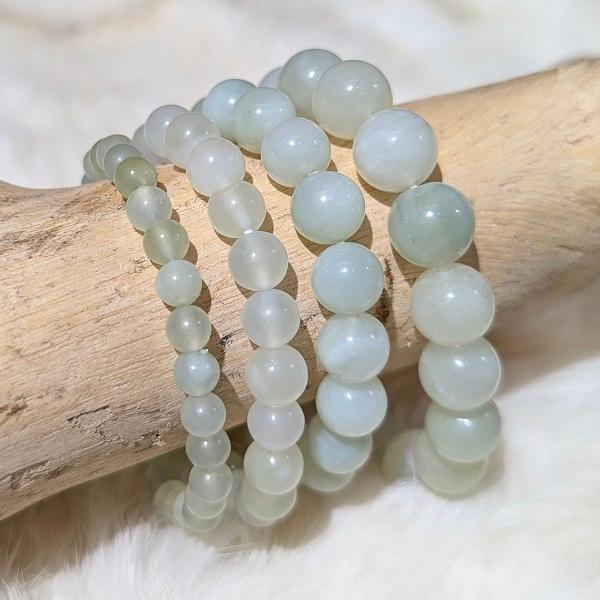 ニュージェイド ブレスレット　 パワーストーン 風水 開運