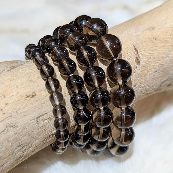 スモーキークオーツ ブレスレット　 パワーストーン 風水 開運 煙水晶