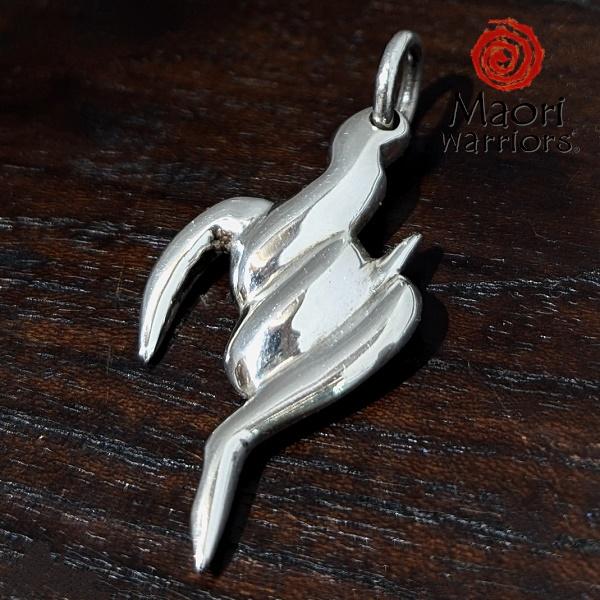 Maori Warriors ペンダントトップ  harmony 調和　シルバー 925 マオリ ウ...