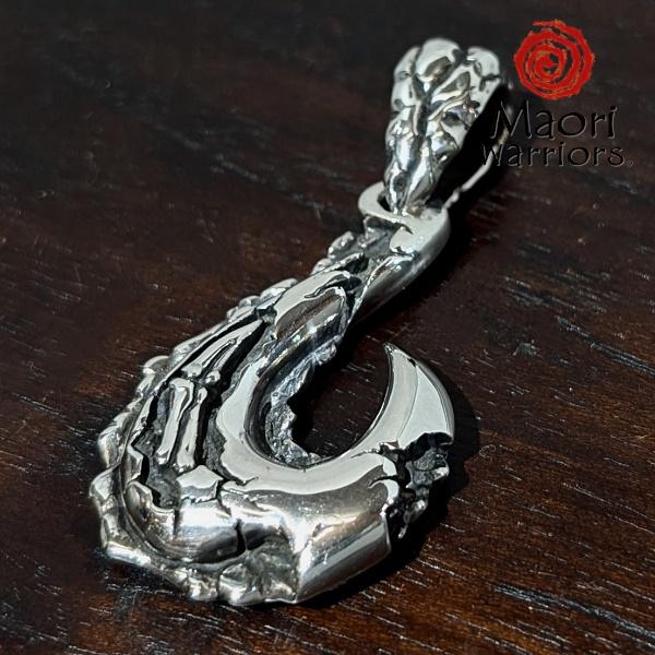 Maori Warriors ペンダントトップ  MAHARA 埋もれた記憶　シルバー 925 マオ...