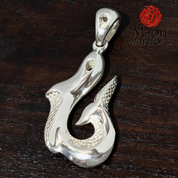 Maori Warriors ペンダントトップ  HUARAHI 道　シルバー 925 マオリ ウォ...