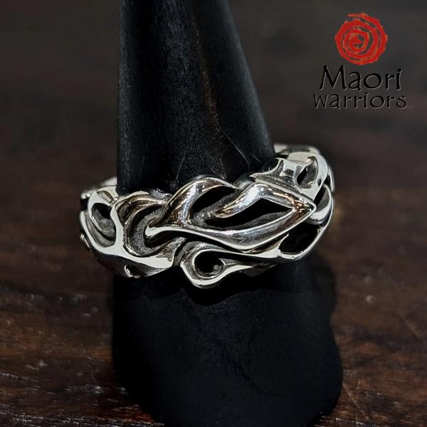 Maori Warriors リング Road to the Sky 天空への道　シルバー 925 ...
