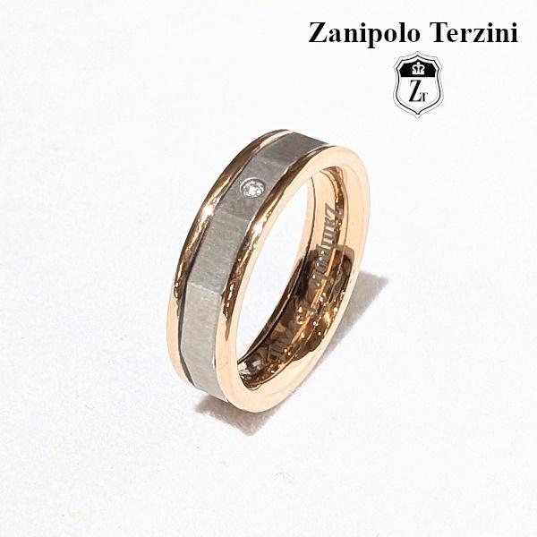 Zanipolo Terzini リング ダイアモンド マット ピンクゴールド　ザニポロタルツィーニ...
