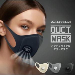 マスク 立体構造アクティバイタル ダクトマスク くもり防止 おしゃれ スポーツマスク｜lapia