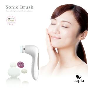 洗顔ブラシ 夏セール 電動  美顔マッサージャー 替えブラシセット付 正規品 半年保証付