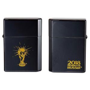 【限定】オイルライター・喫煙具　2018FIFA ワールドカップロシア　ギアトップスタイル ブラック...