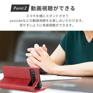 グーグル ピクセル6a ケース 手帳型 Pix...の詳細画像4