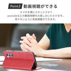nubia S 5G ケース 手帳型 ヌビア ...の詳細画像5
