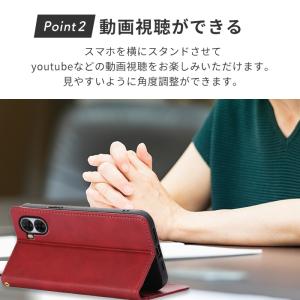 nubia S2 ケース 手帳型 a504zt...の詳細画像5