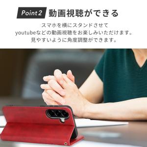 Galaxy A57 5g ケース 手帳型 ギ...の詳細画像4
