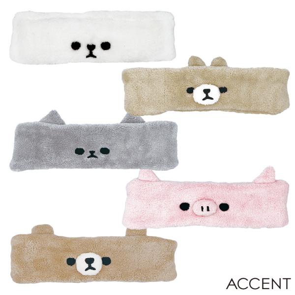 MOFMOFRIENDS（モフモフレンズ）fuwa fuwa towel ヘアバンド 25x8.5c...