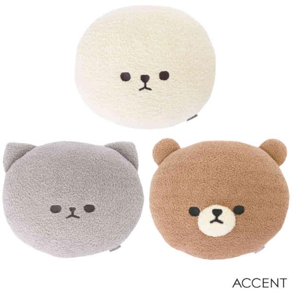 MOFMOFRIENDS フェイスクッション 約30x33cm ピションフリーゼ/ブリテッシュショー...