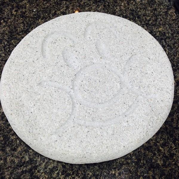 【送料無料対象外/正規品】アンパンマン 飛び石 敷石 大サイズ エクステリア 庭 アプローチ 外構 ...