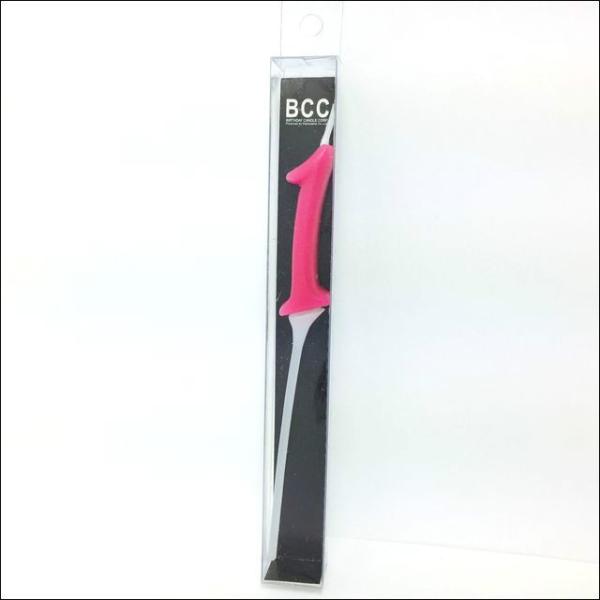 ナンバーキャンドル ミニ 1番 バースデー スリム おしゃれ 誕生日 ダークブルー 数字 ろうそく ...