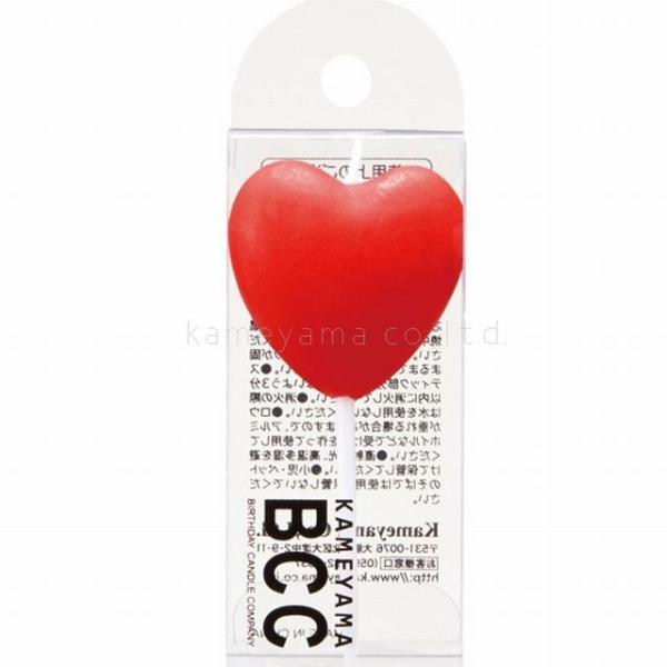 ハート キャンドル 赤 ピンク レッド 誕生日 バースデー 結婚式 クリスマス お祝い おめでとう ...