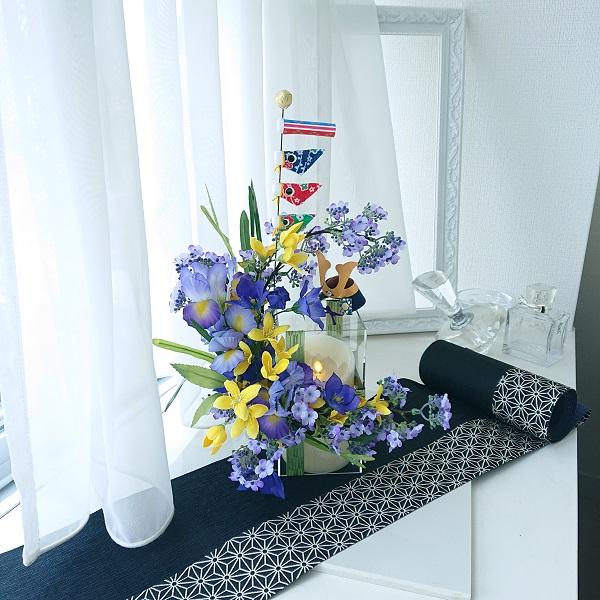 フラフルー 端午の節句 ＬＥＤキャンドルセット 電池付き リモコン付き