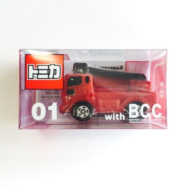 トミカキャンドル 消防車 はしご車 トミカ ろうそく  誕生日 お祝いパーティ デコレーションキャン...