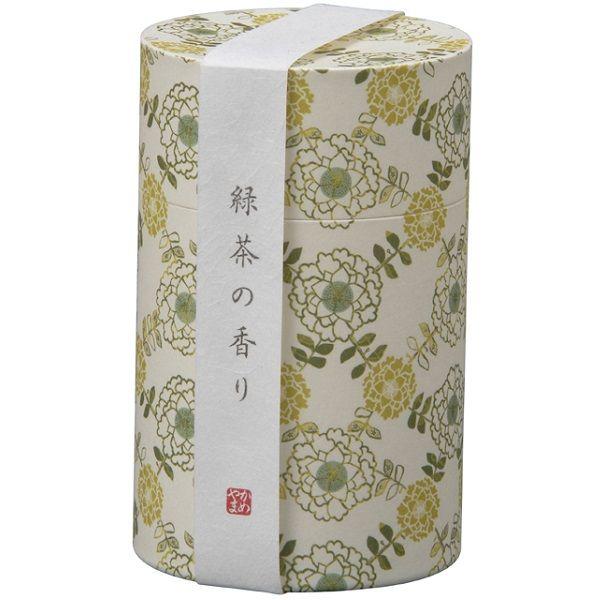 緑茶の香り ミニ寸線香 カメヤマローソク 和遊シリーズ 和モダンデザイン