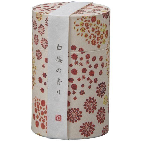白梅の香り ミニ寸線香 カメヤマローソク 和遊シリーズ 和モダンデザイン