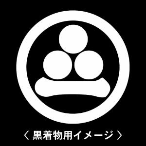 丸に渡辺星 紋 】6枚入(布製のシール)羽織や着物に貼る家紋シール