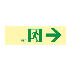 日本緑十字社 高輝度蓄光通路誘導標識 蓄光ＬＥ−１９０１｜laplace