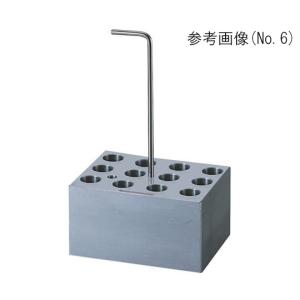 ホットドライバス用アルミブロック φ13mm試験管 12本用 1-1189-06