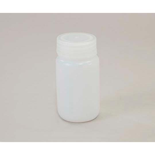 広口瓶 100mL HDPE製 1-4658-13