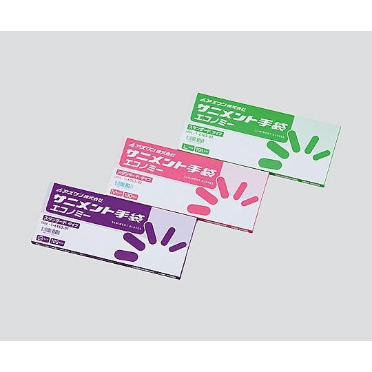 ナビス ラボラン(R)サニメント手袋 PE スタンダード（エコノミー） S 10箱+1箱 1-490...