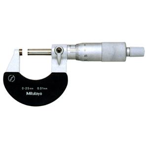Mitutoyo(ミツトヨ) 標準外側マイクロメーター (M310-25) 102-301 