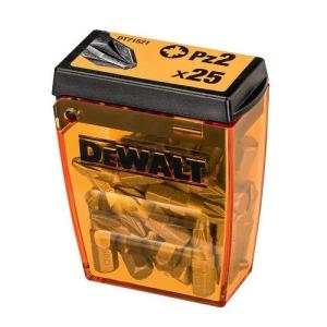 DeWALT ドライバービットセット 25ピース Pozidriv PZ2 DT71521-QZ｜laplace