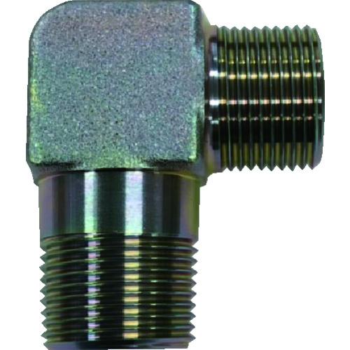 横浜ゴム オス90度エルボ 1034-08(1/2) 103408 （ 160-6967 ）