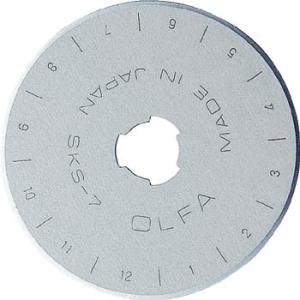 オルファ OLFA 円形刃45ミリ替刃1枚入ブリスター RB45-1｜laplace