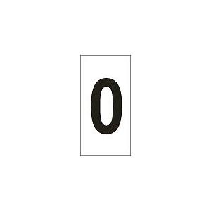 日本緑十字社 数字ステッカー 数字−０（中）｜laplace