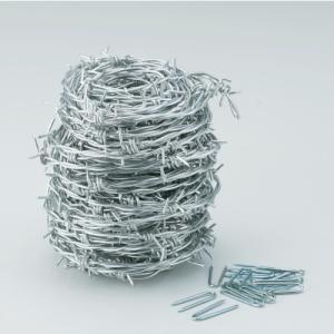 TRUSCO 有刺鉄線 溶融亜鉛メッキ 1.9mmX100m TUW20100