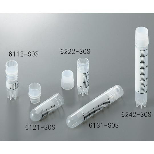 クライオチューブCryoFreeze(R) 1.0ml 内ネジ・自立型 50本/袋×10袋入 3-6...