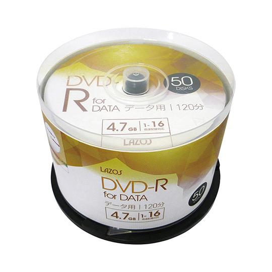 ブランクメディアディスク DVD-R 50枚入 L-DD50P 3-664-12